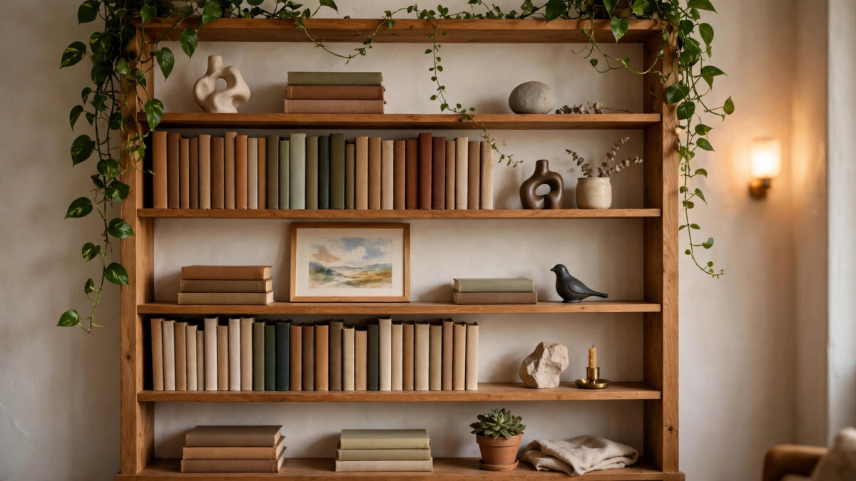 How to Style a Bookshelf That Looks Curated, Not Cluttered - featured
