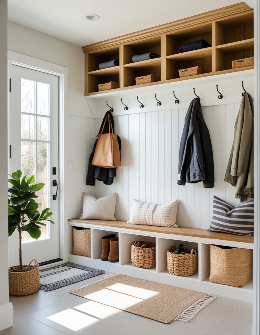 How to Design a Mudroom That Actually Keeps Your House Clean