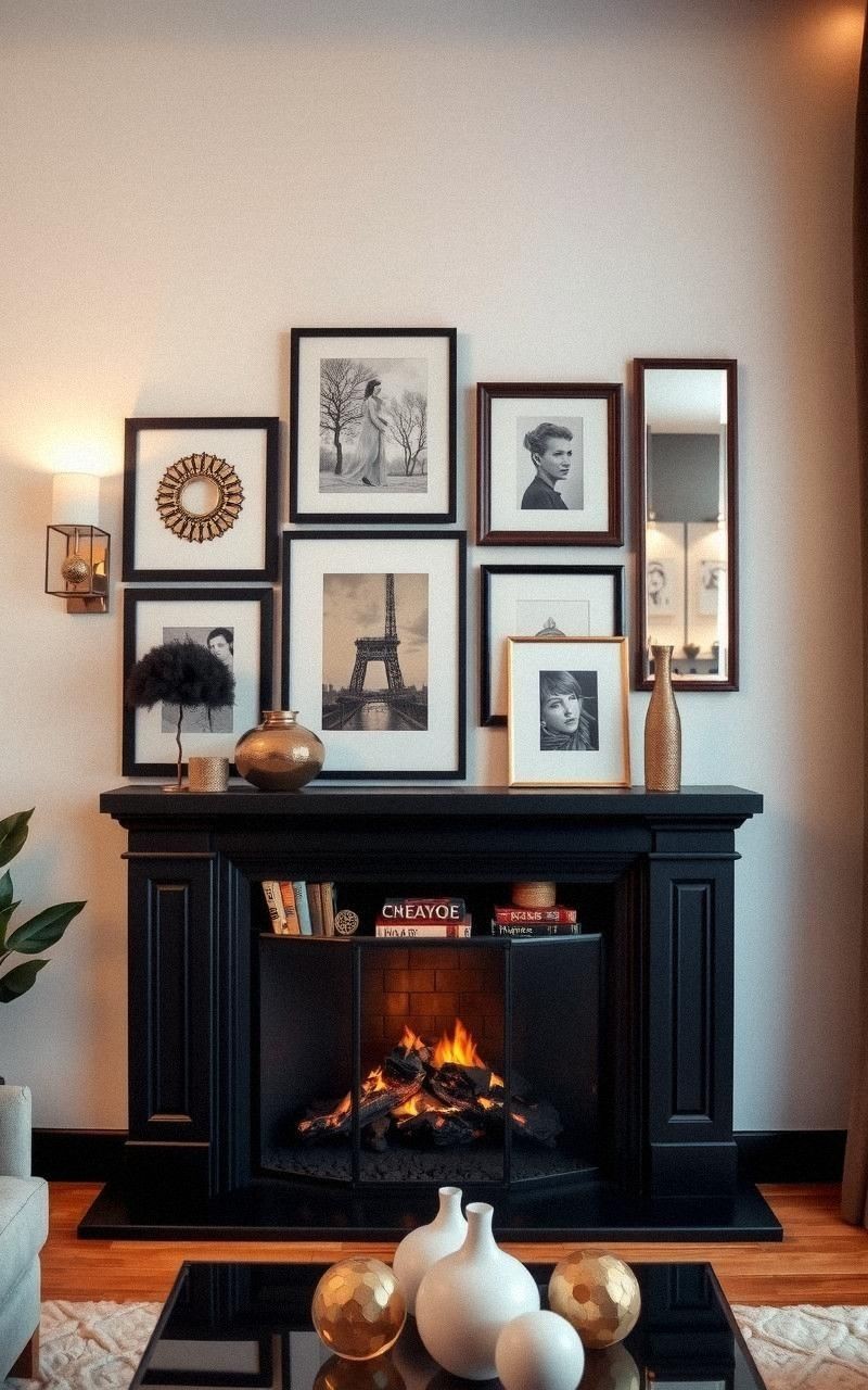 How to Style a Fireplace Mantel for Every Season